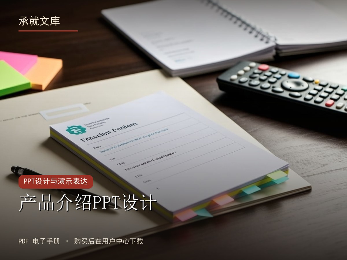 产品介绍PPT设计