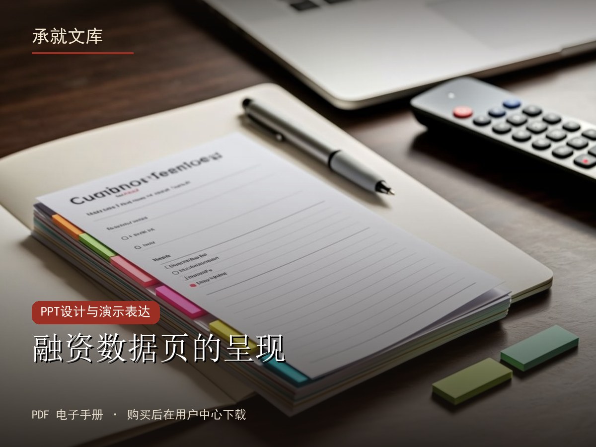 融资数据页的呈现