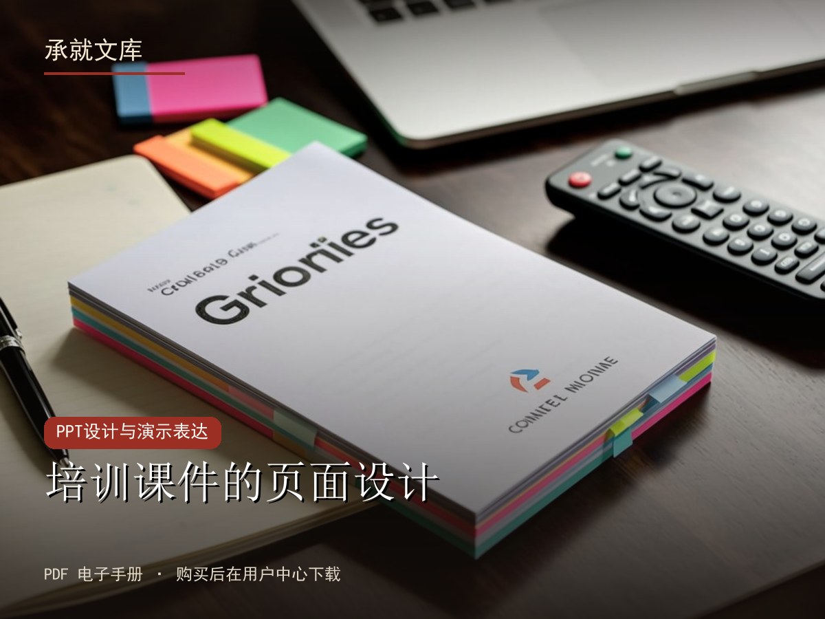 培训课件的页面设计