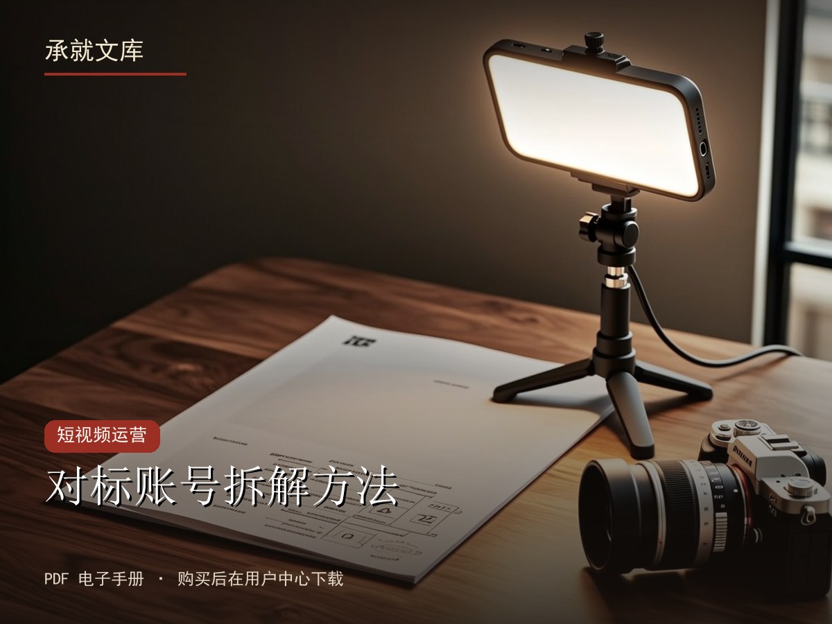对标账号拆解方法