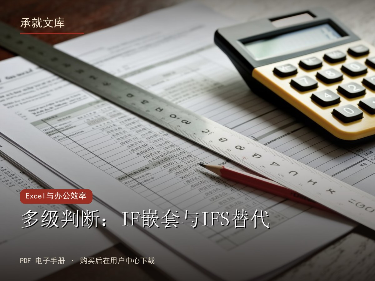 多级判断：IF嵌套与IFS替代