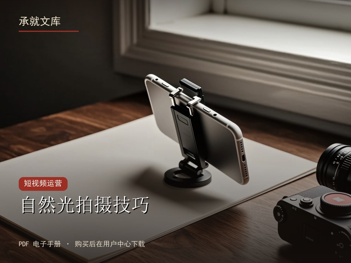 自然光拍摄技巧