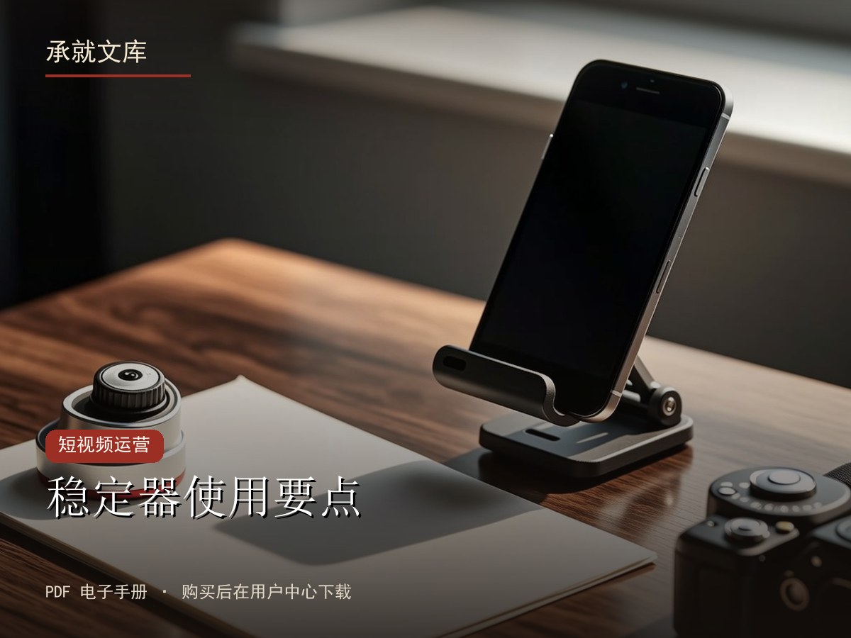 稳定器使用要点