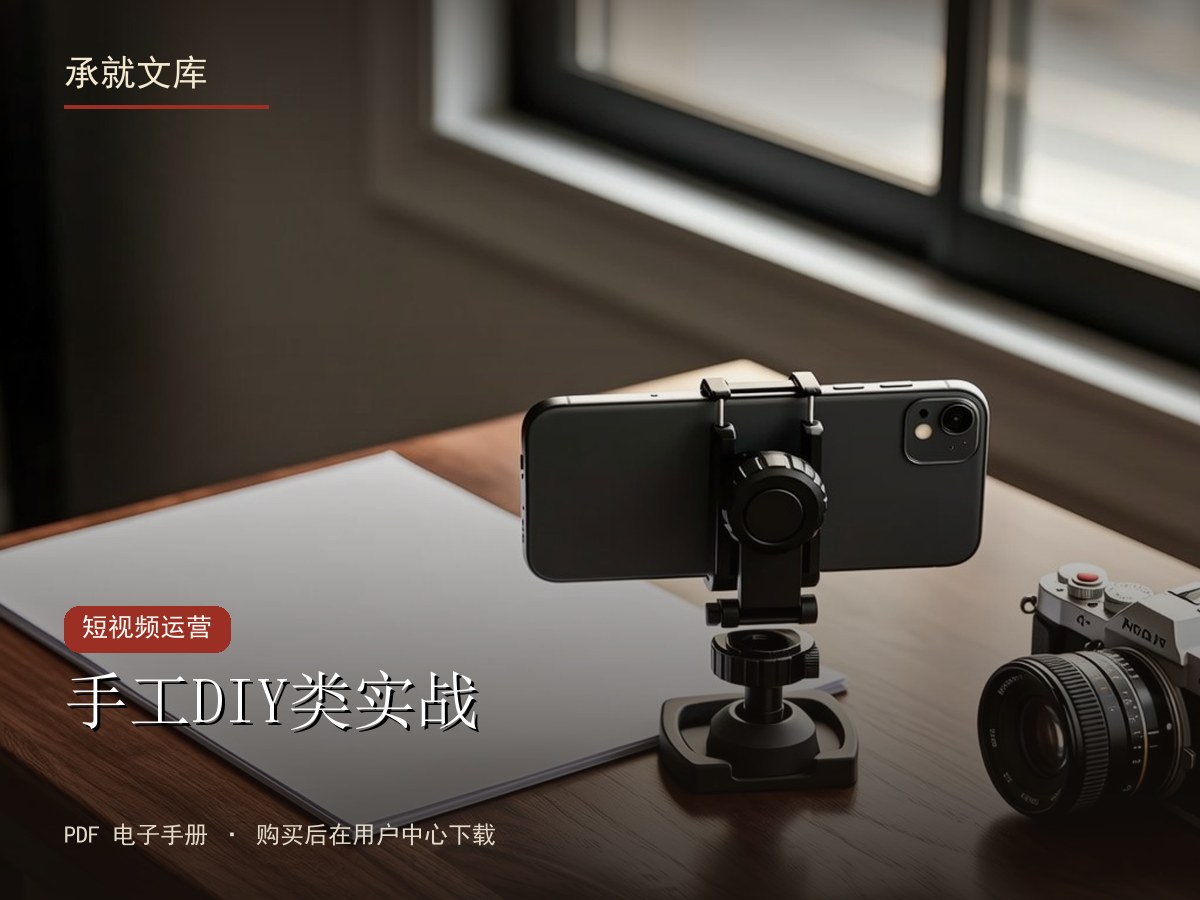 手工DIY类实战