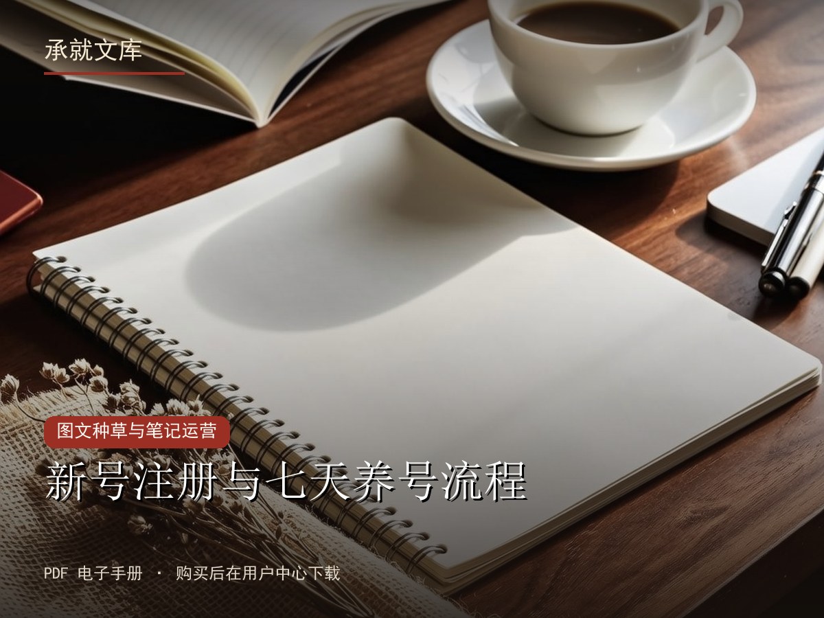 新号注册与七天养号流程