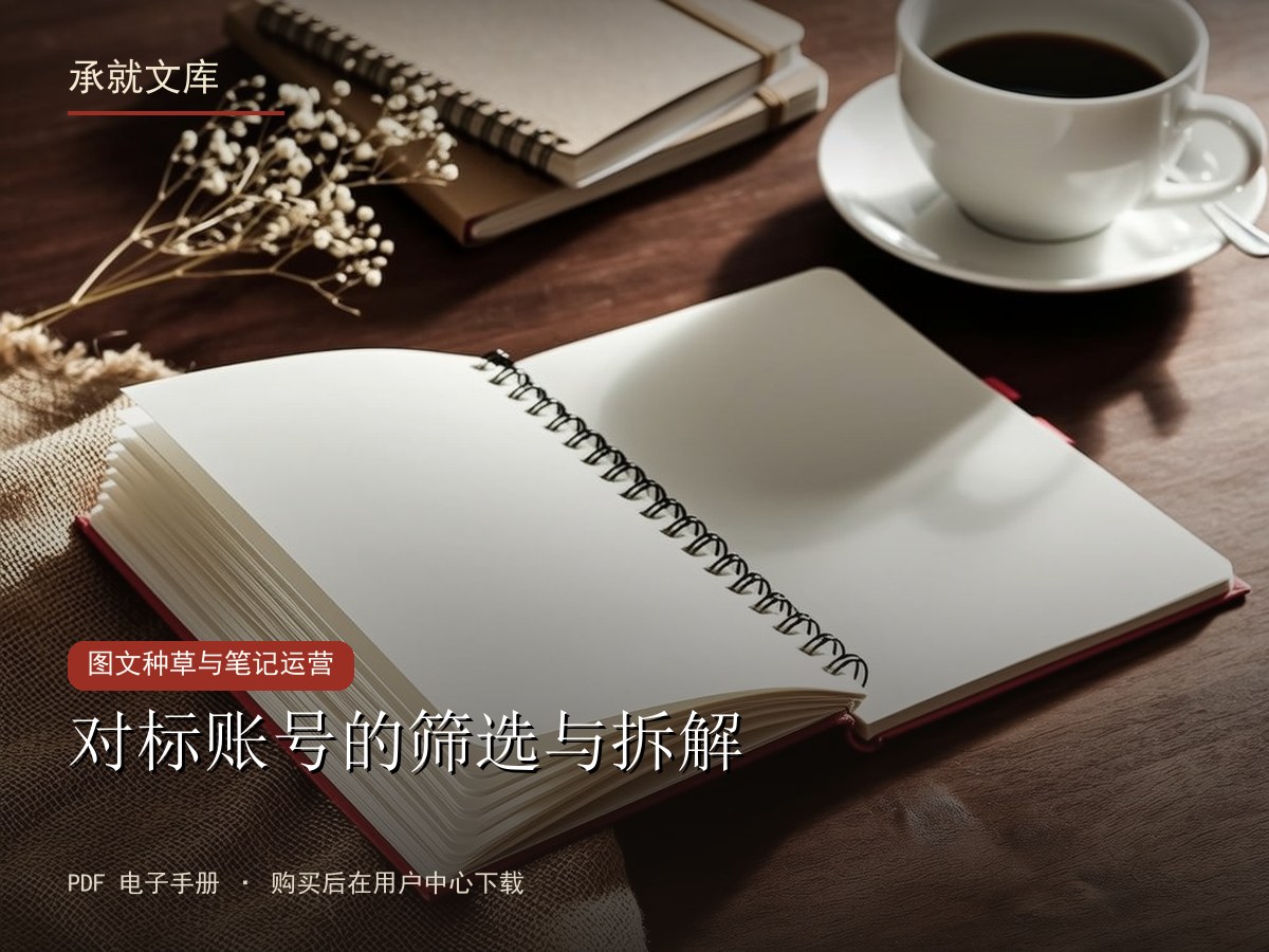 对标账号的筛选与拆解