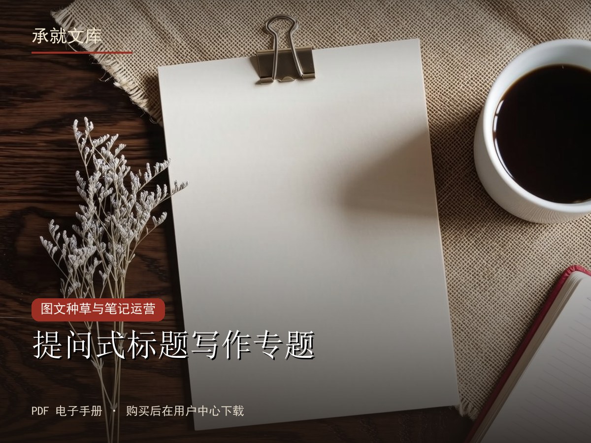 提问式标题写作专题