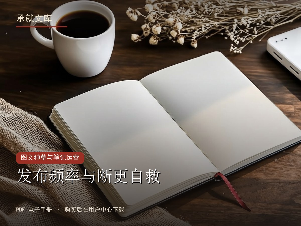 发布频率与断更自救