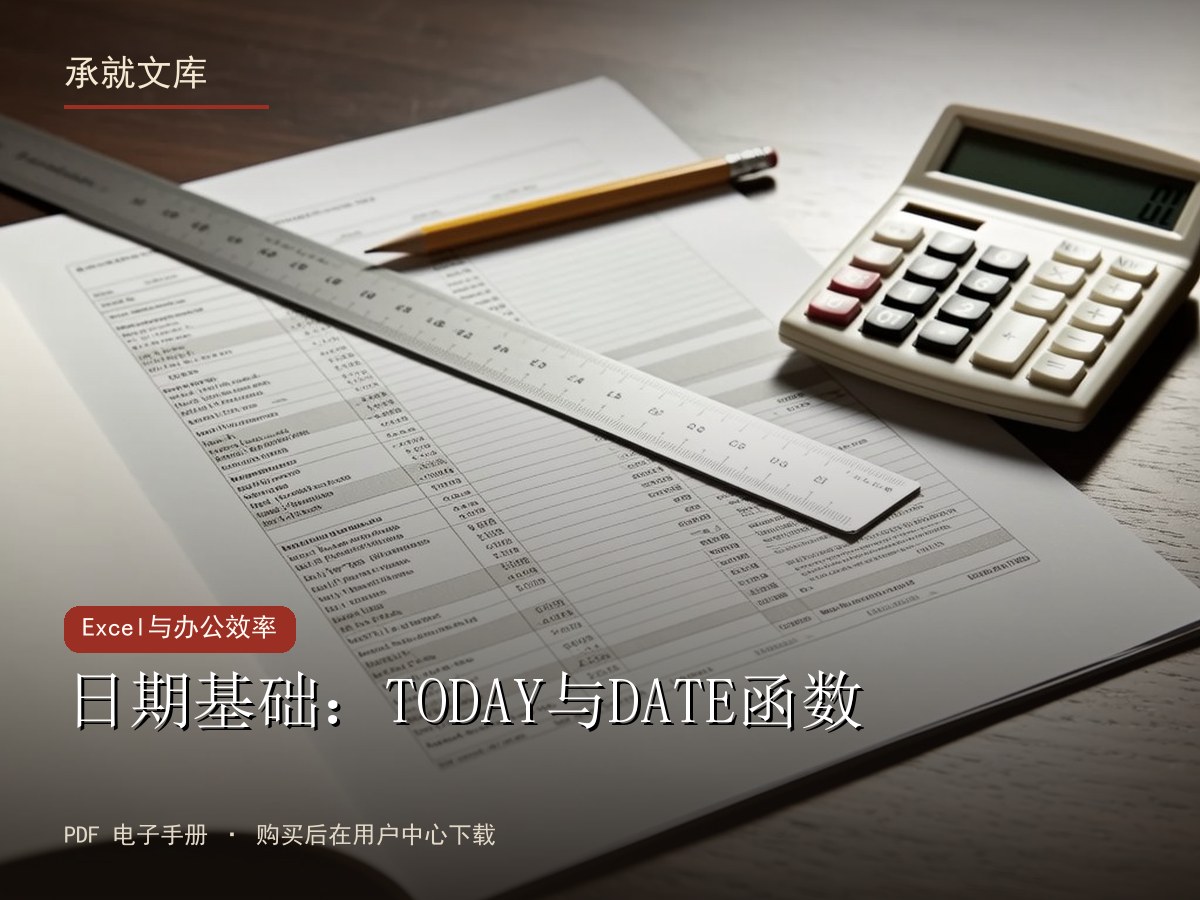 日期基础：TODAY与DATE函数