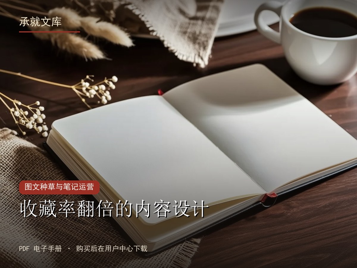 收藏率翻倍的内容设计