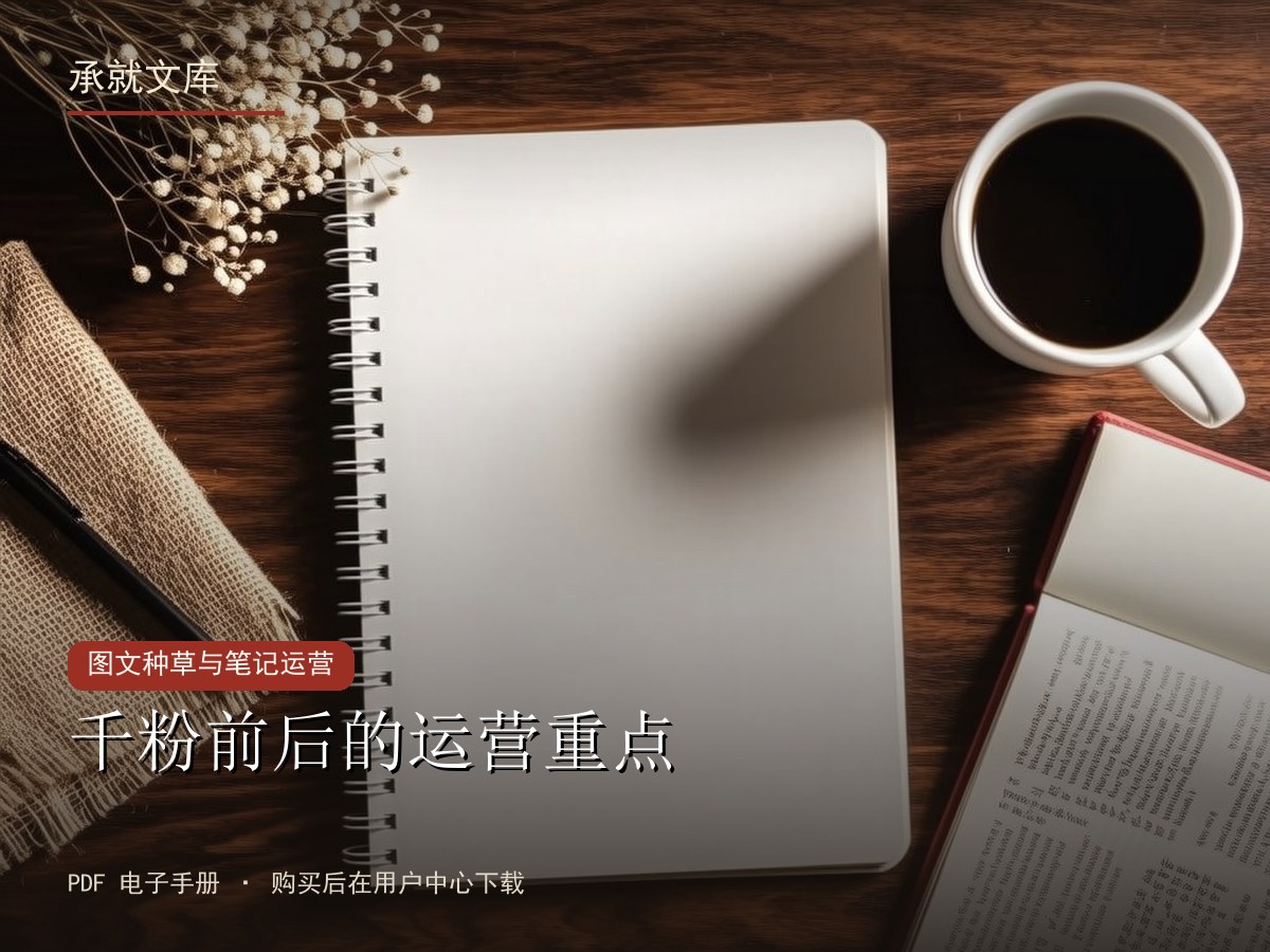 千粉前后的运营重点