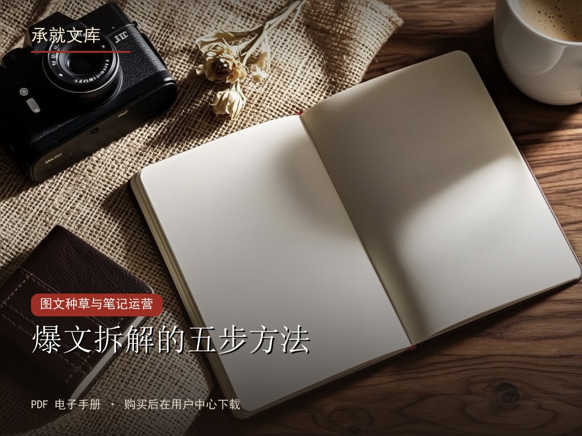 爆文拆解的五步方法