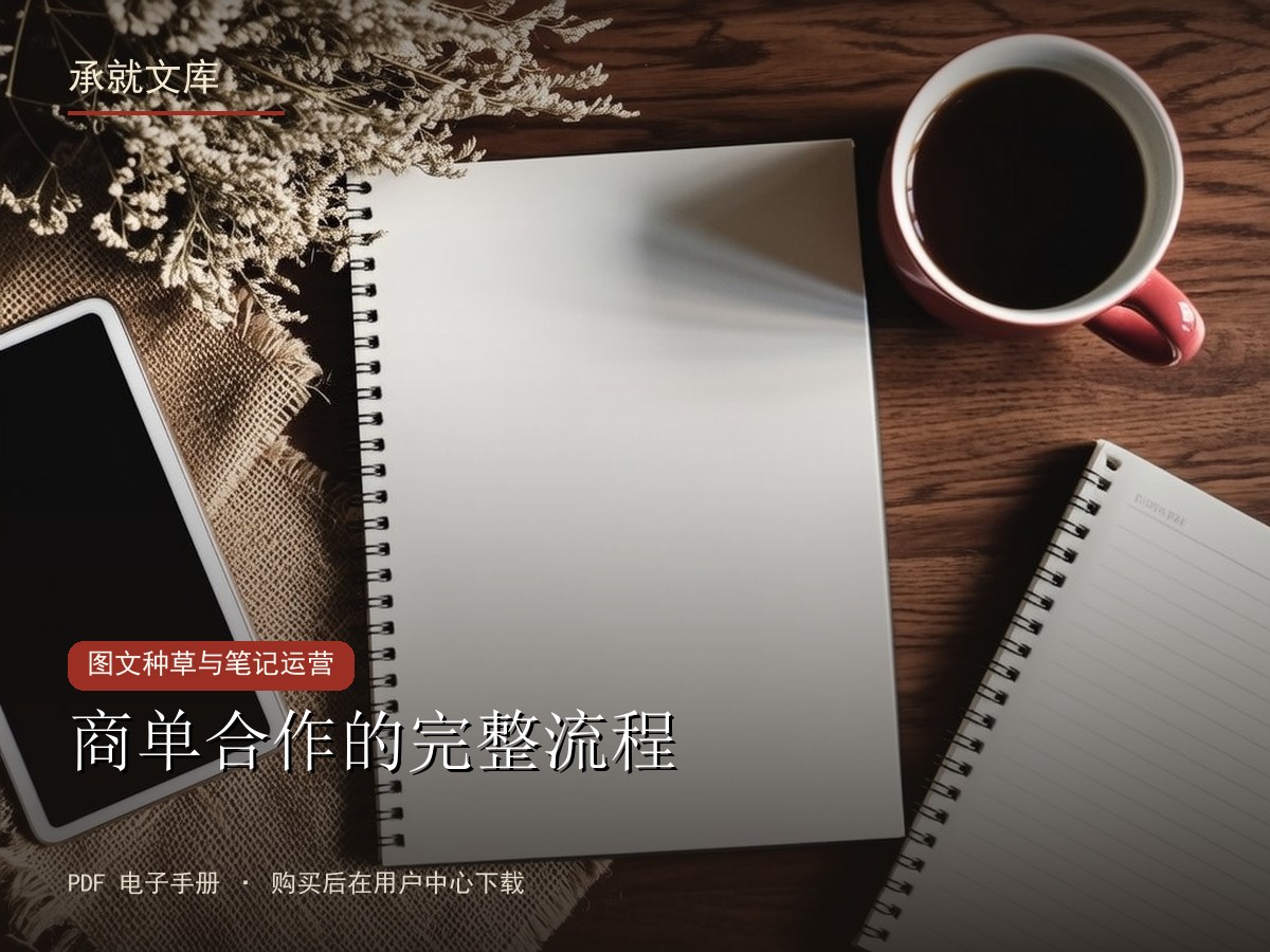 商单合作的完整流程
