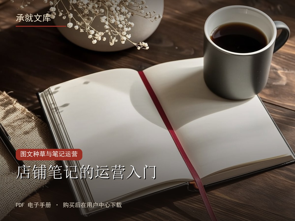 店铺笔记的运营入门