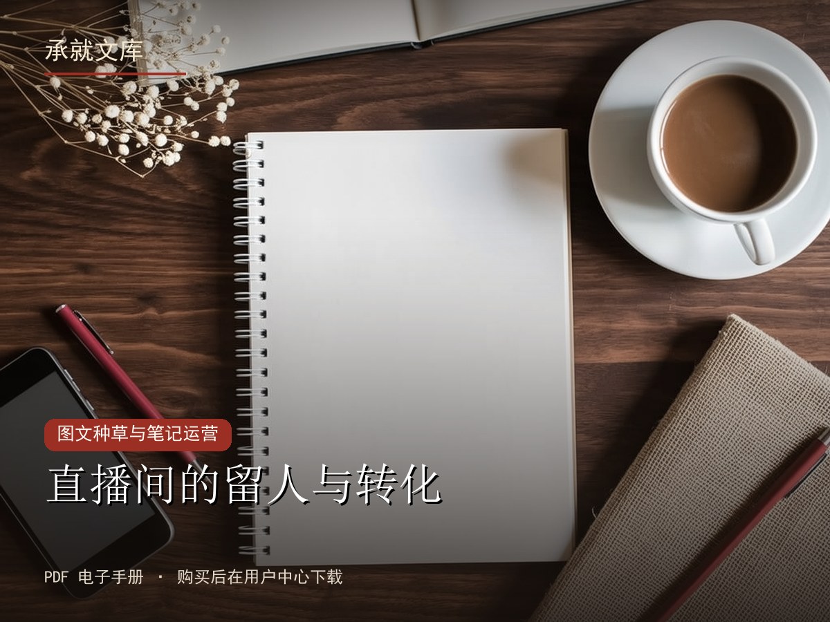 直播间的留人与转化