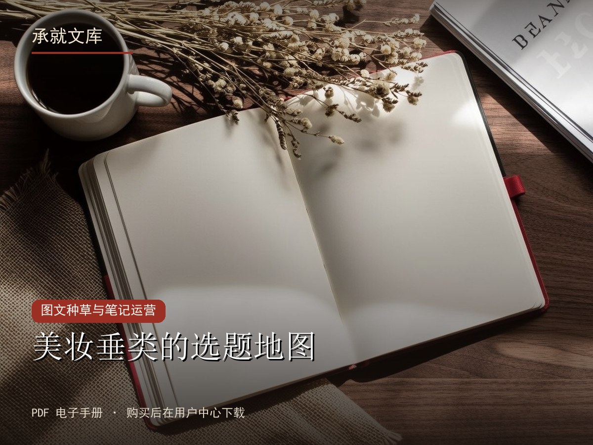 美妆垂类的选题地图