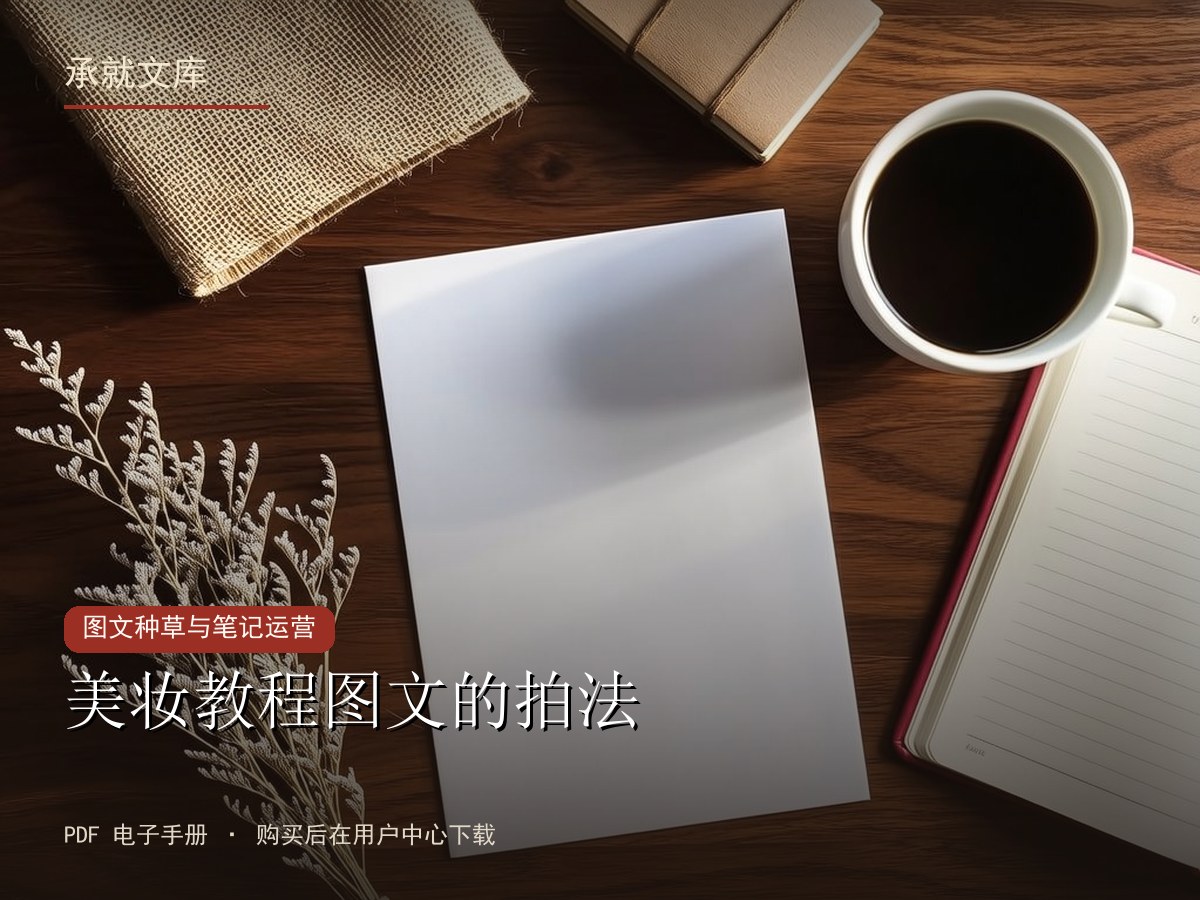 美妆教程图文的拍法
