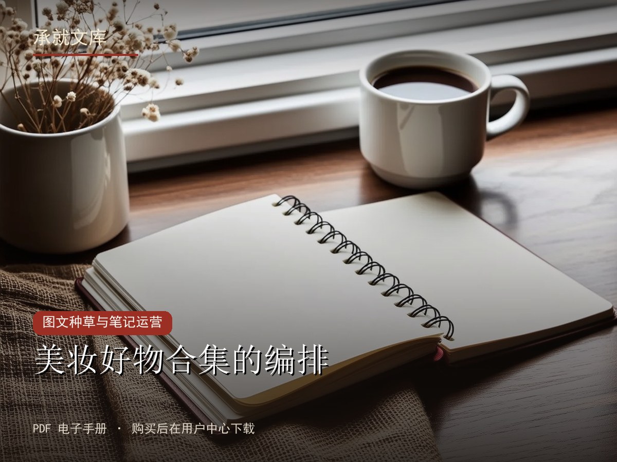 美妆好物合集的编排