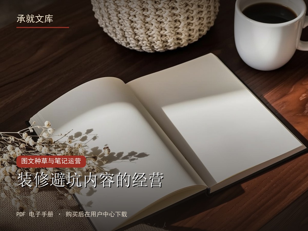 装修避坑内容的经营