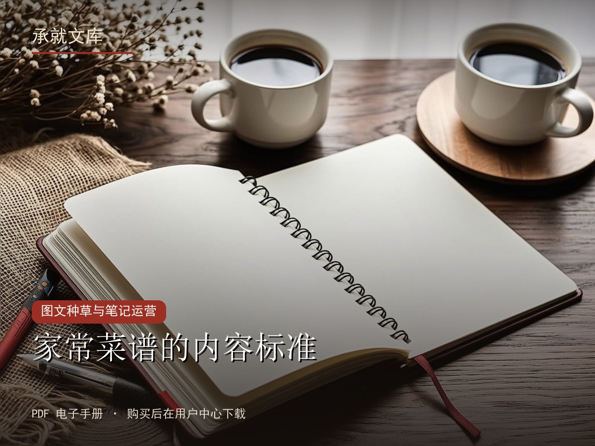 家常菜谱的内容标准