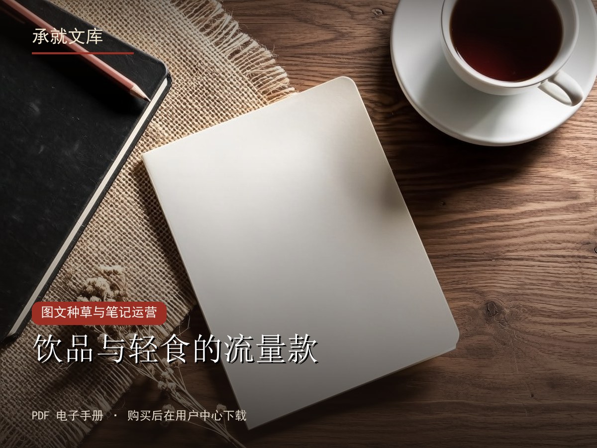 饮品与轻食的流量款