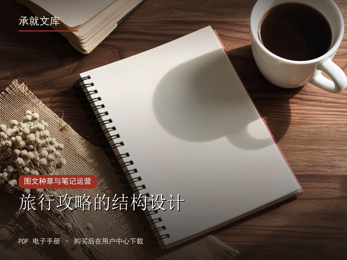 旅行攻略的结构设计