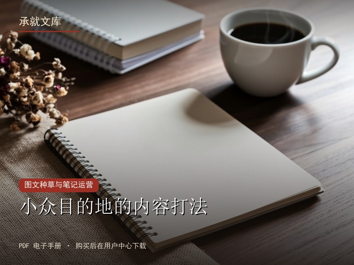 小众目的地的内容打法