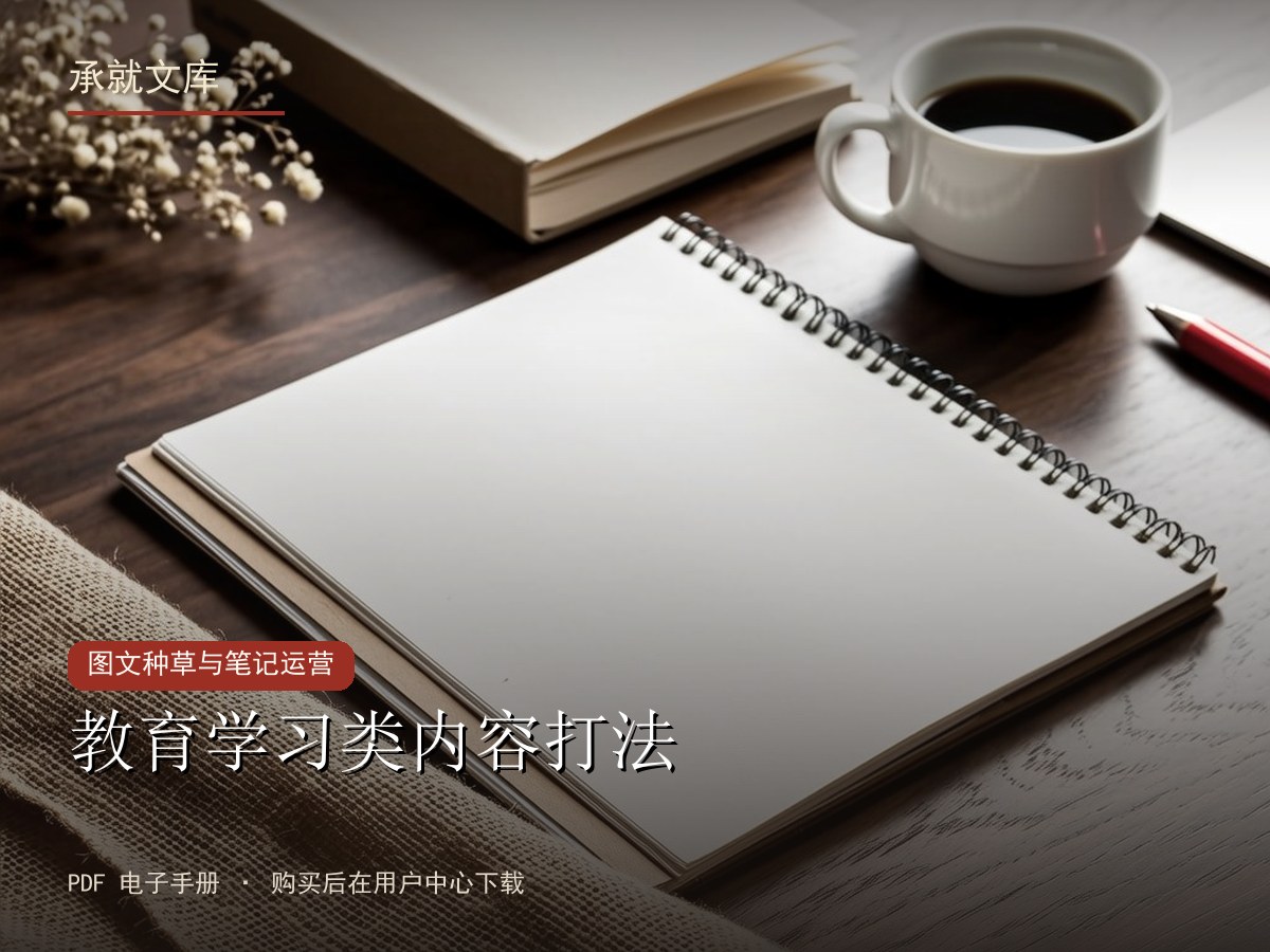 教育学习类内容打法