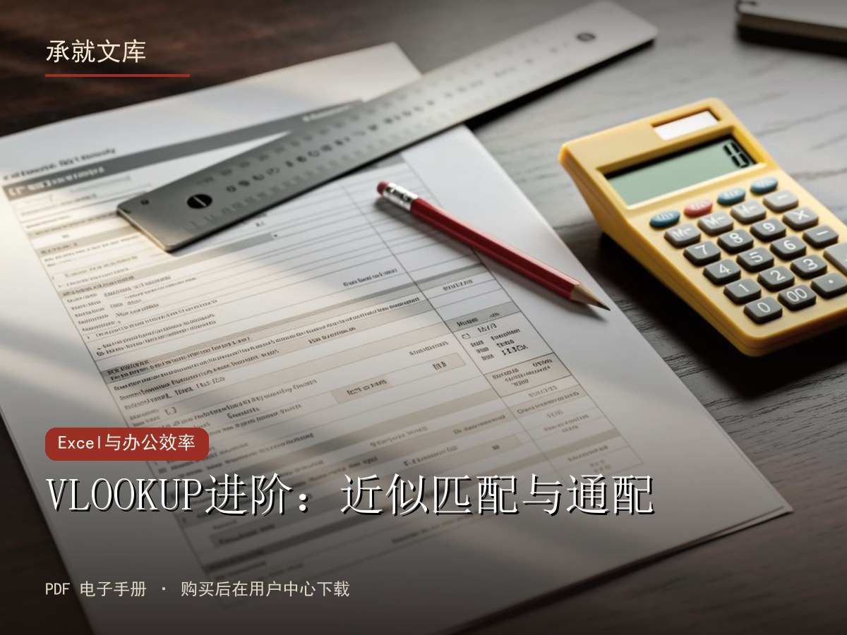 VLOOKUP进阶：近似匹配与通配