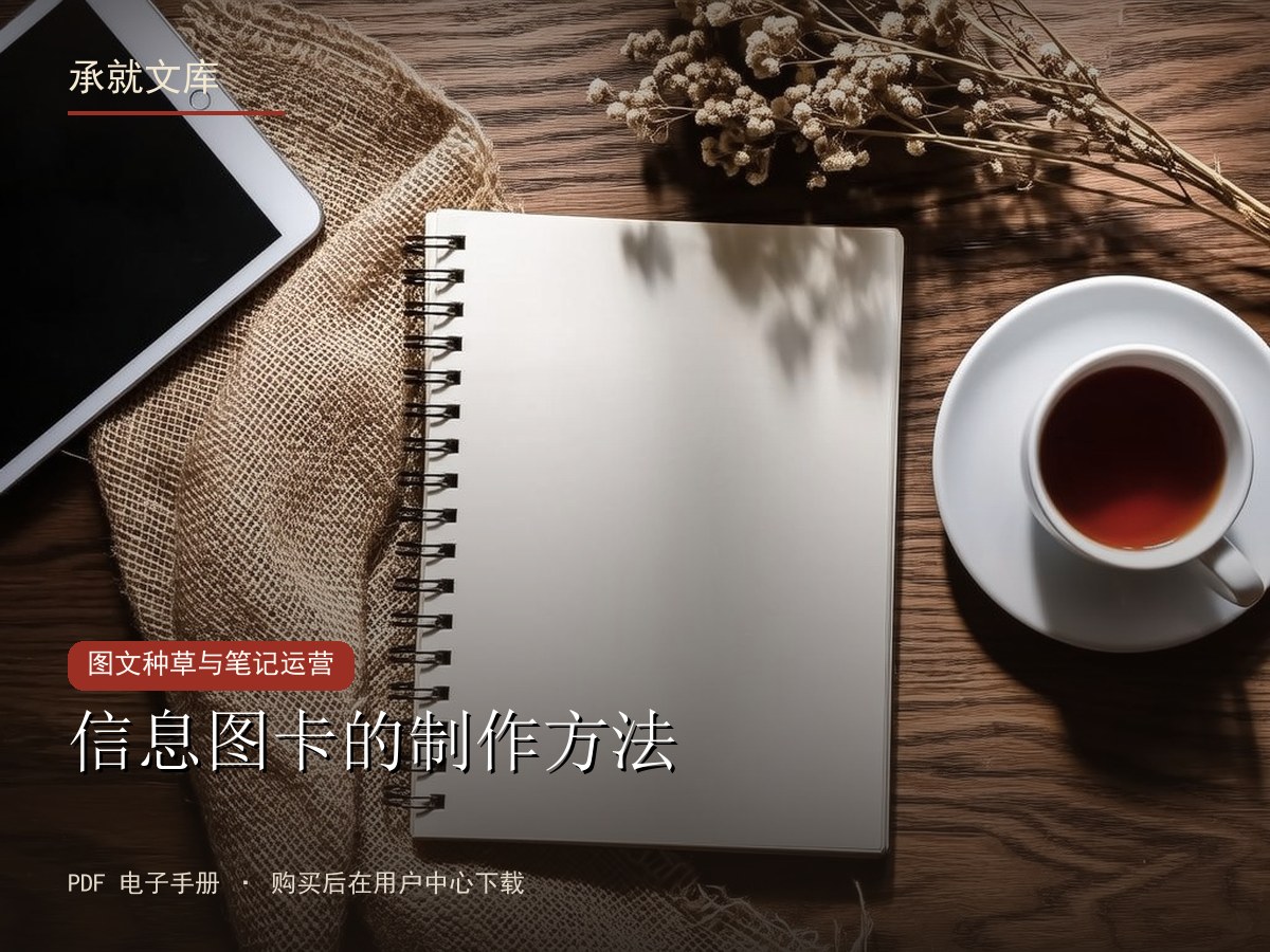 信息图卡的制作方法