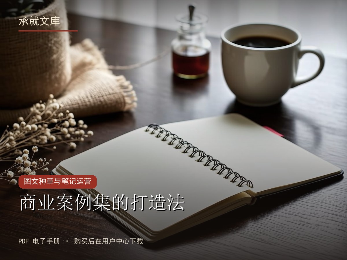 商业案例集的打造法