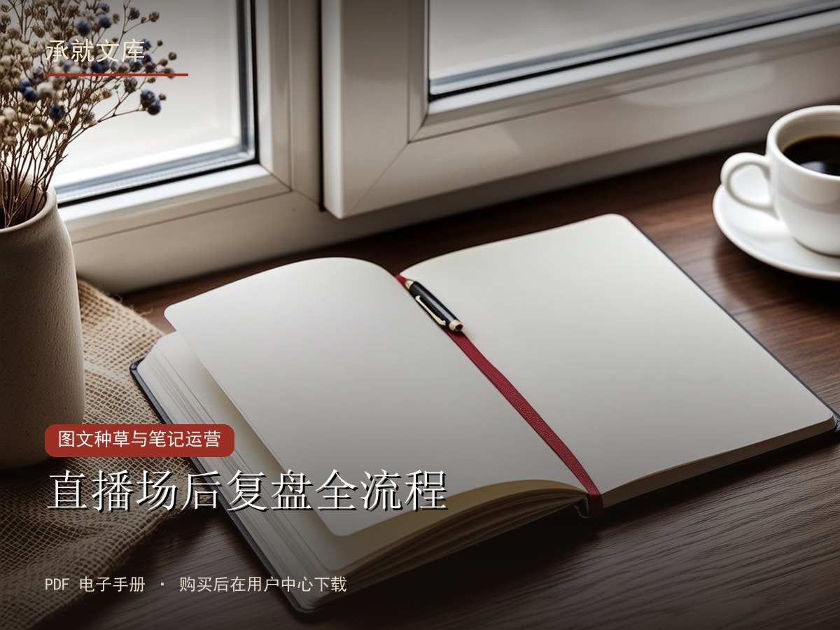 直播场后复盘全流程