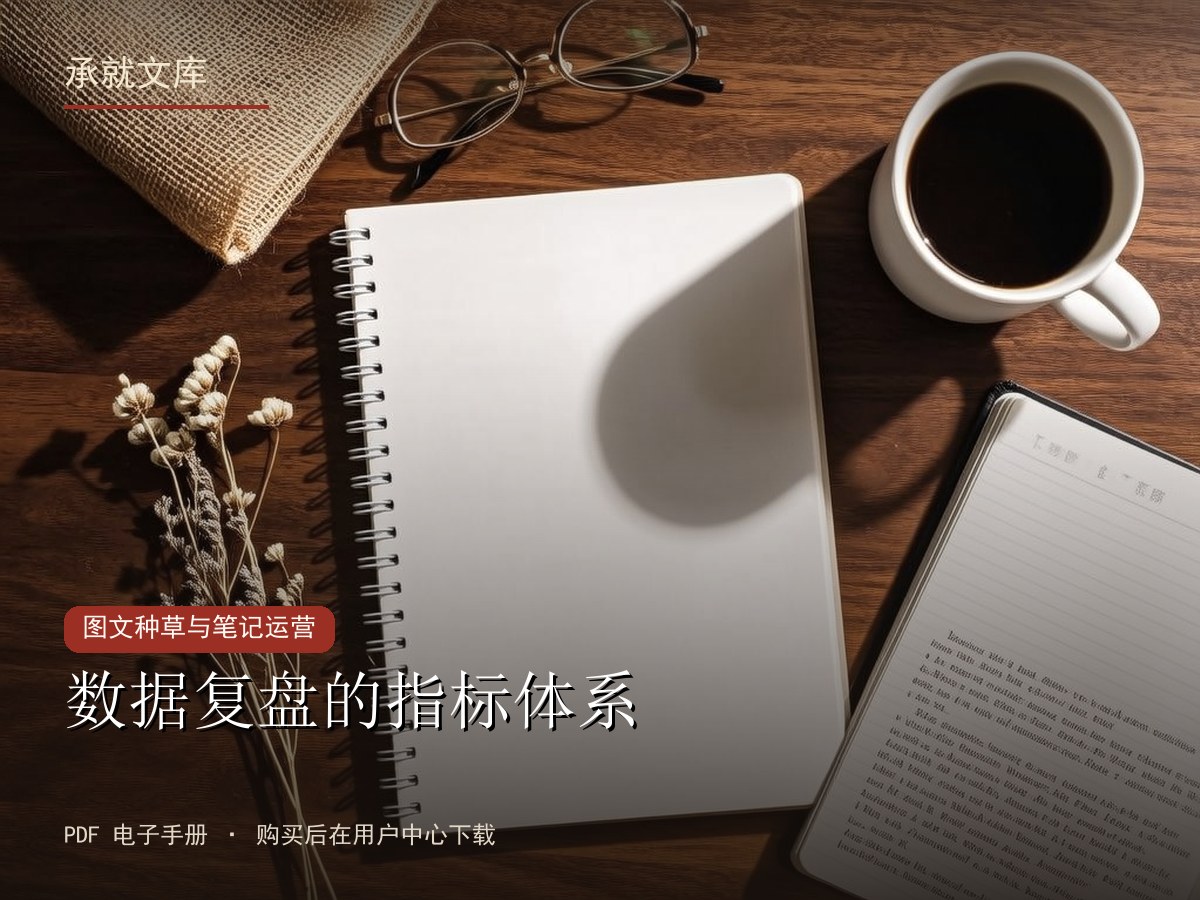 数据复盘的指标体系