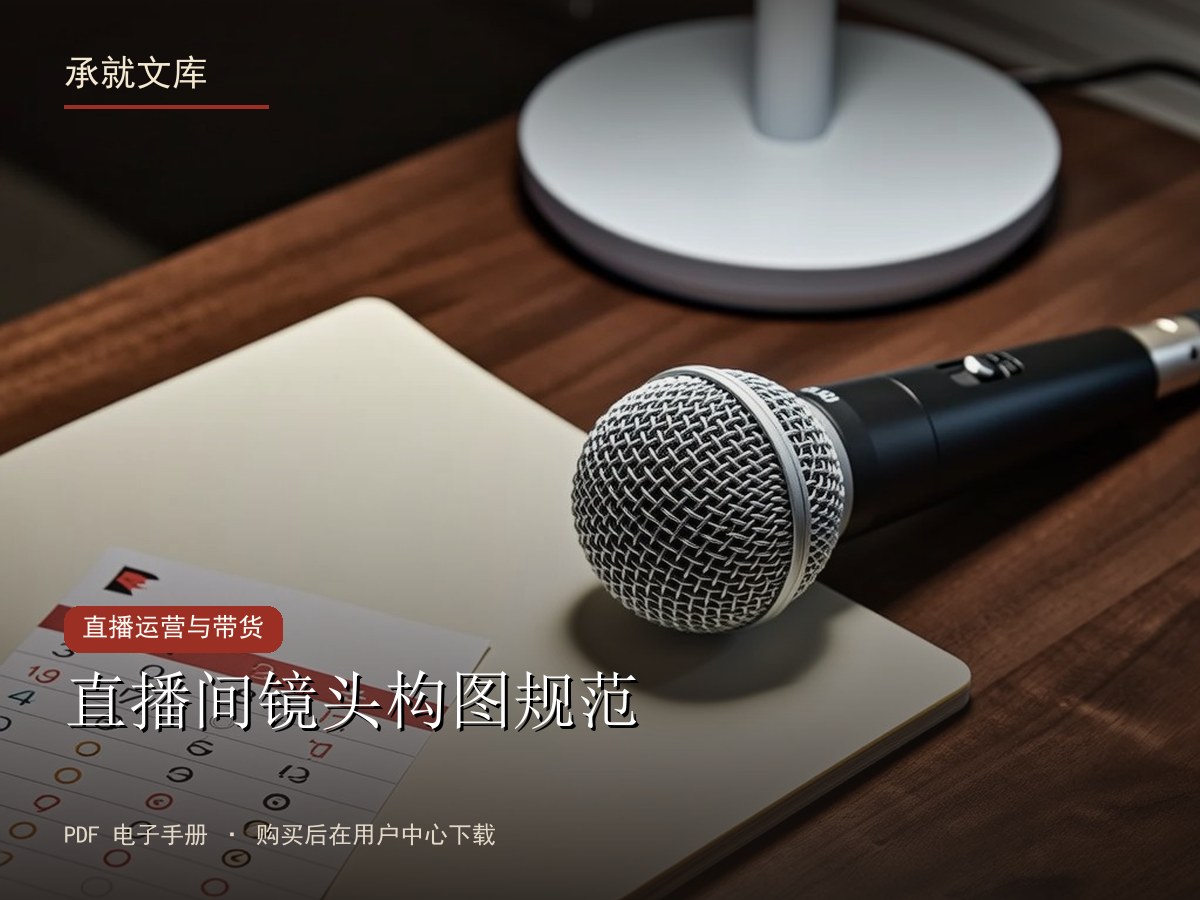 直播间镜头构图规范