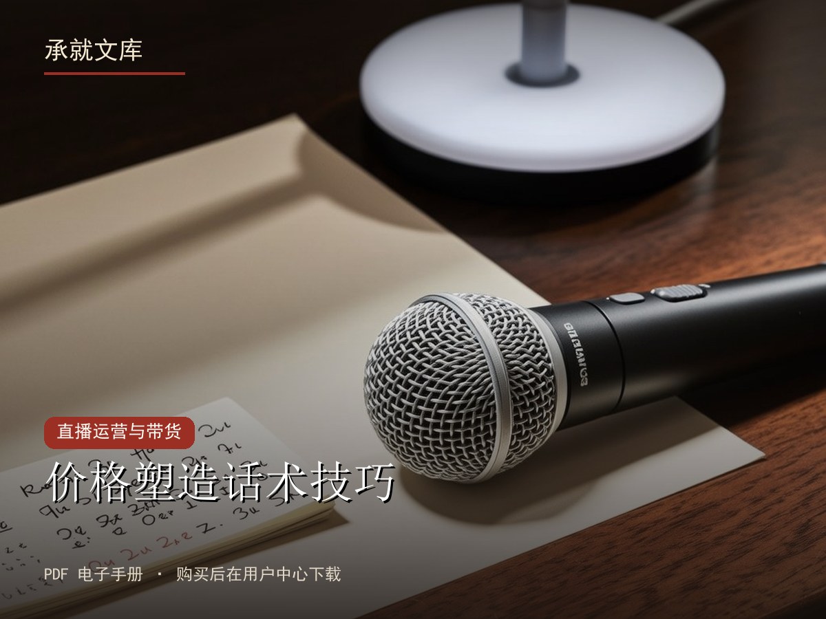 价格塑造话术技巧