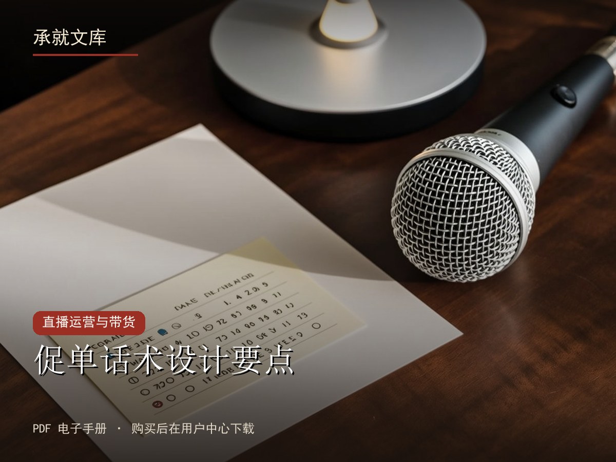 促单话术设计要点