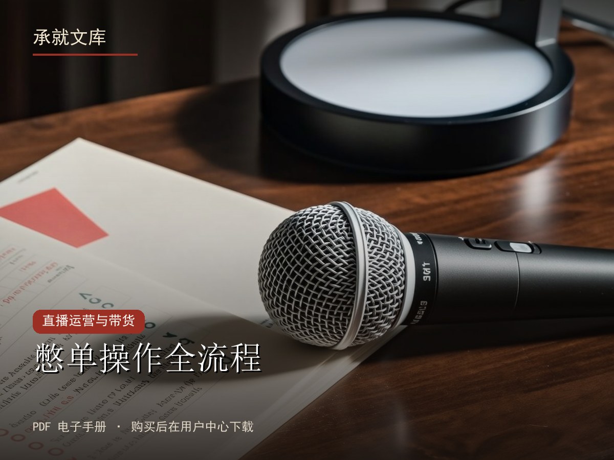 憋单操作全流程