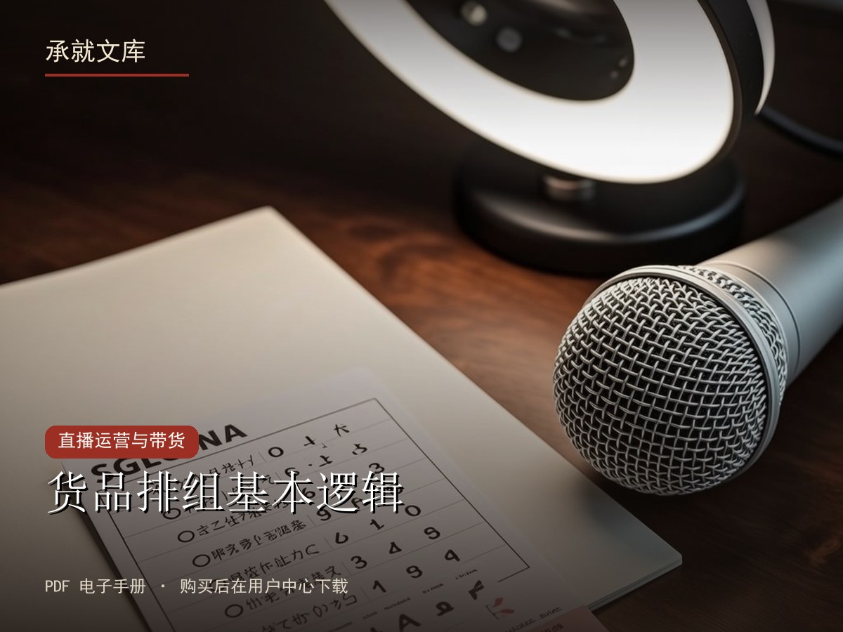 货品排组基本逻辑