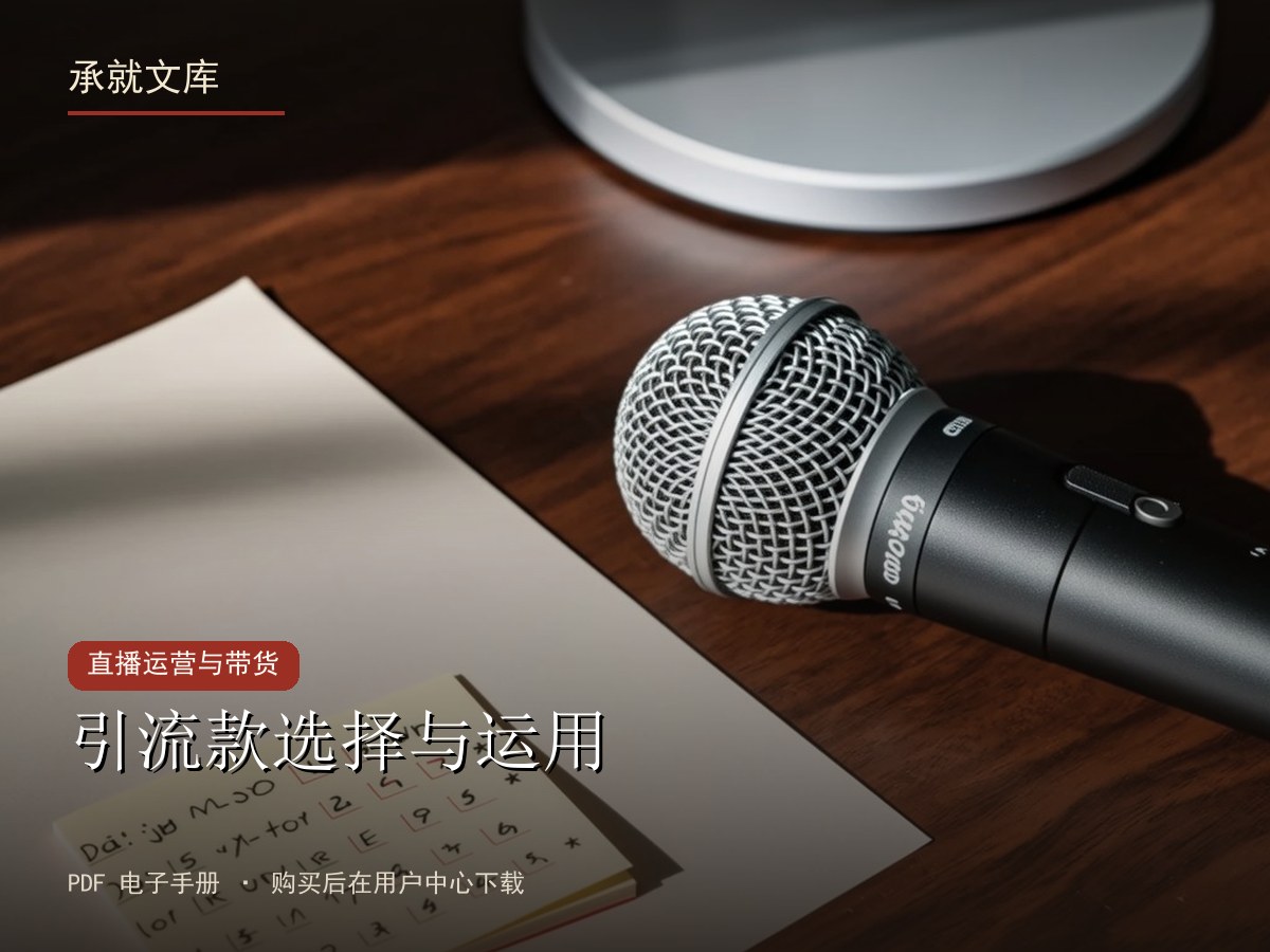 引流款选择与运用