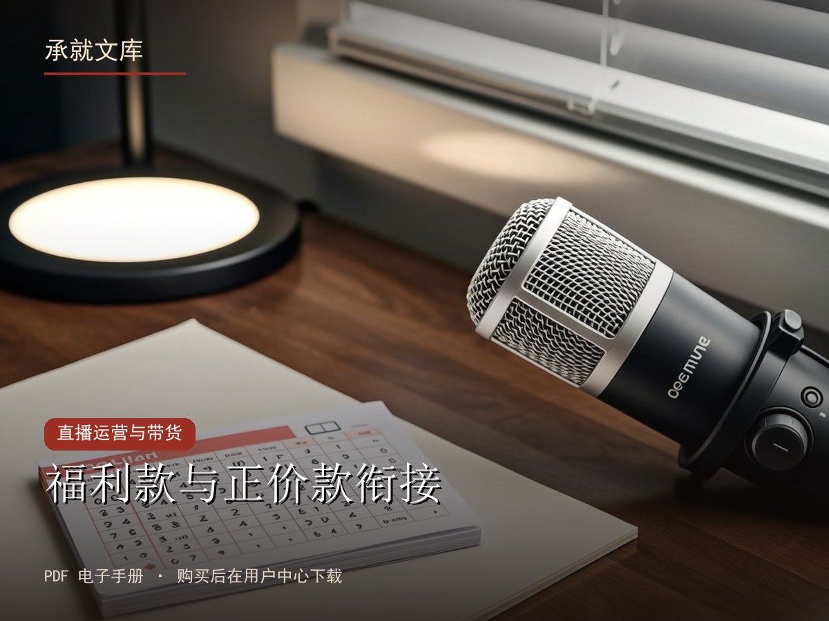 福利款与正价款衔接