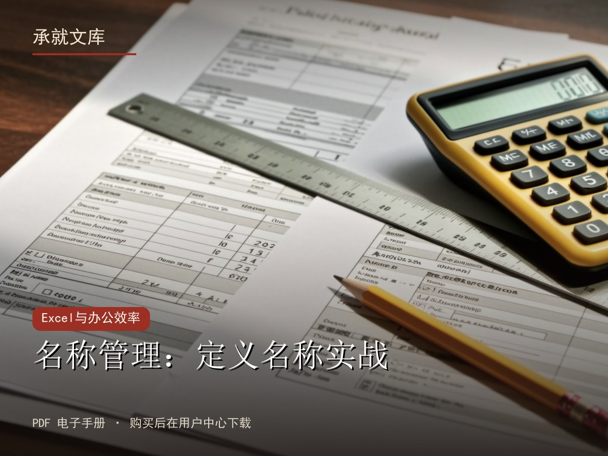 名称管理：定义名称实战