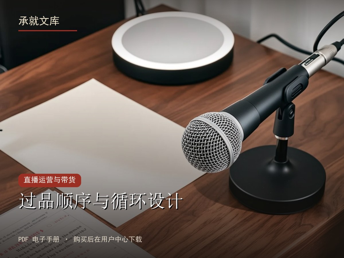过品顺序与循环设计
