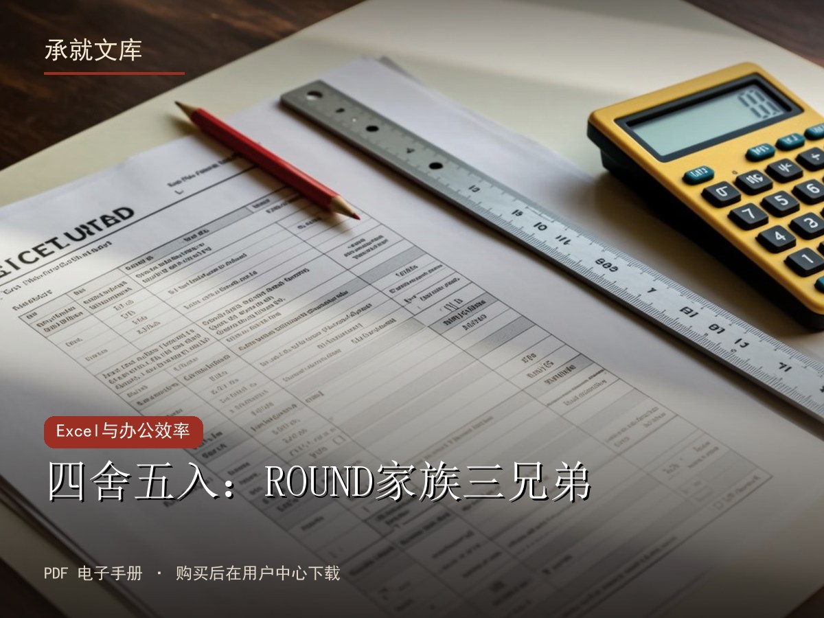 四舍五入：ROUND家族三兄弟
