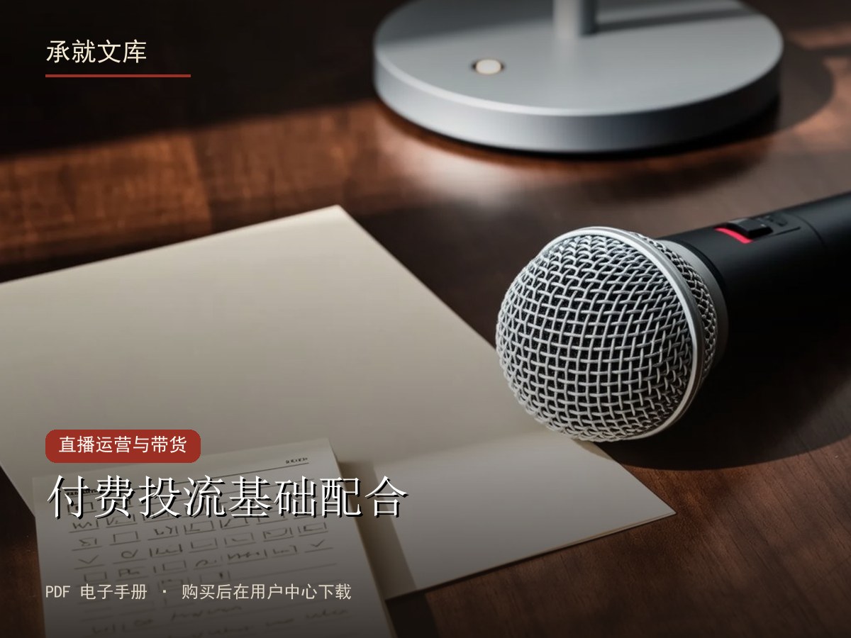 付费投流基础配合