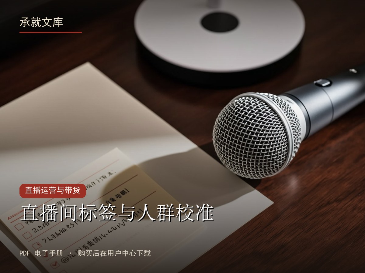 直播间标签与人群校准