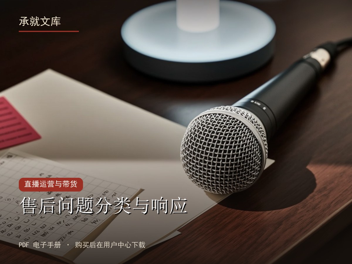 售后问题分类与响应