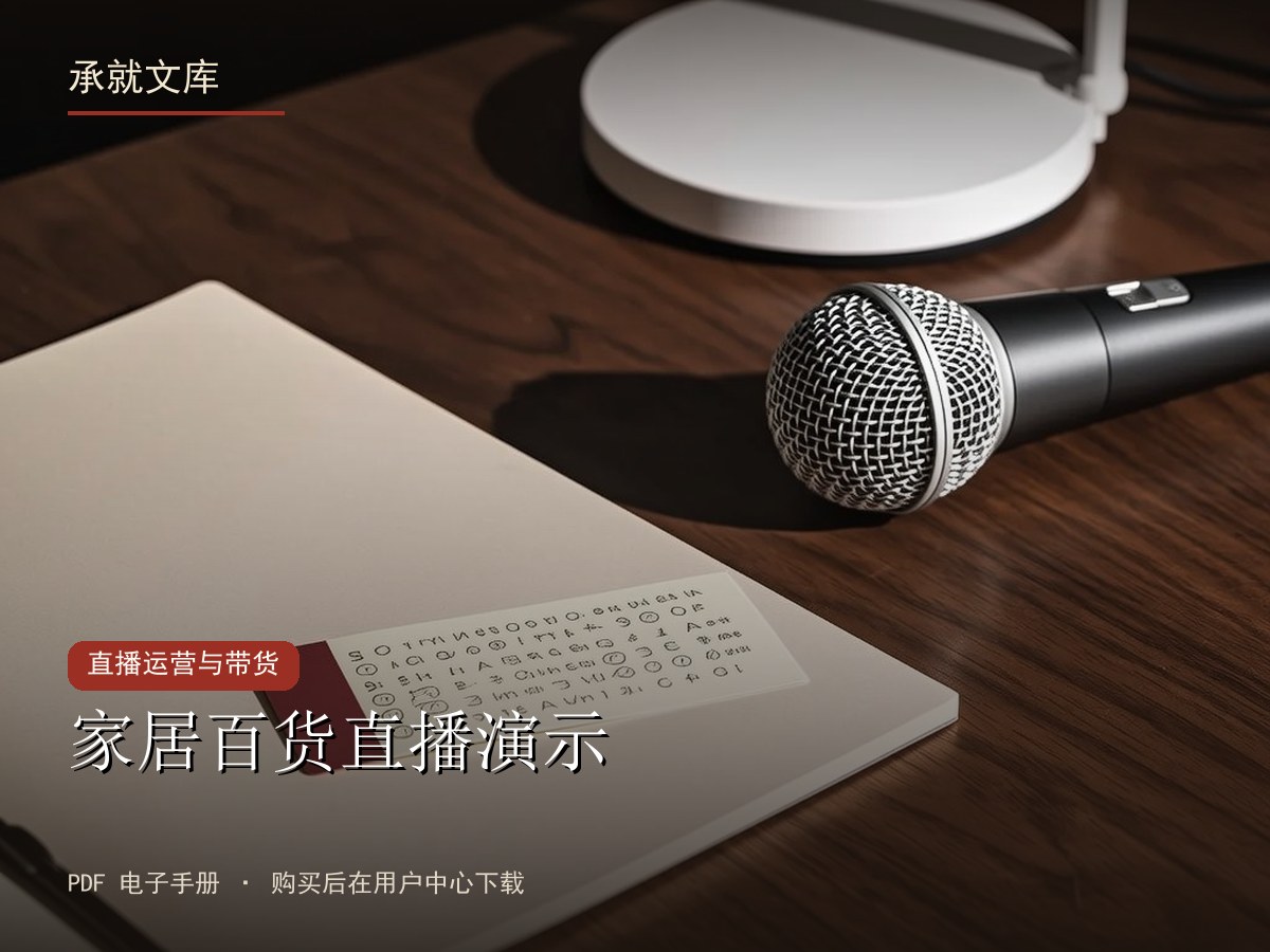 家居百货直播演示