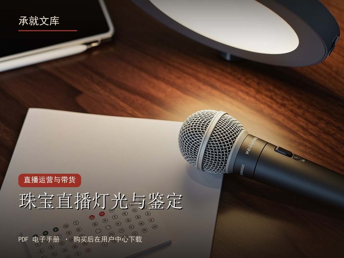 珠宝直播灯光与鉴定
