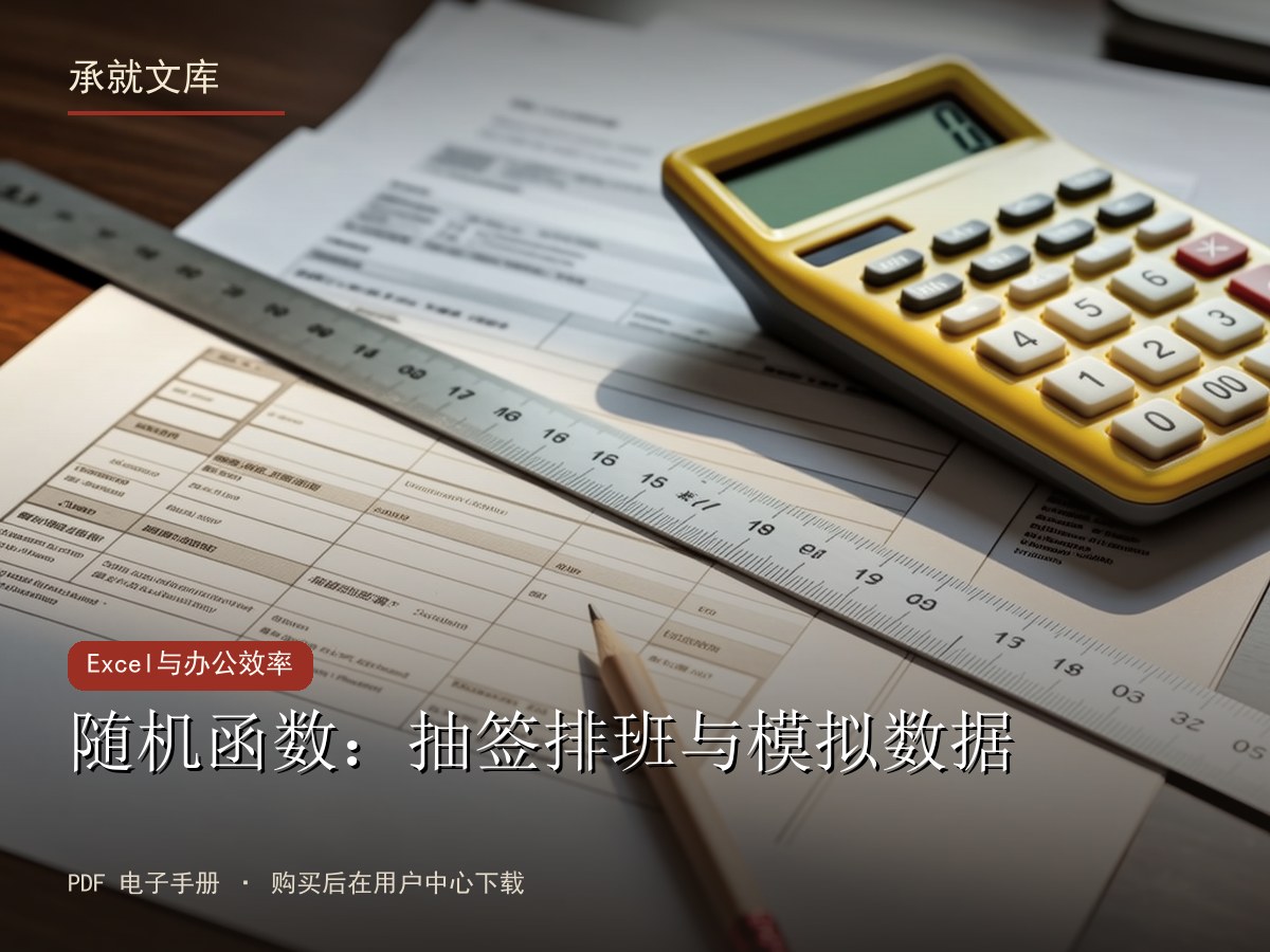 随机函数：抽签排班与模拟数据