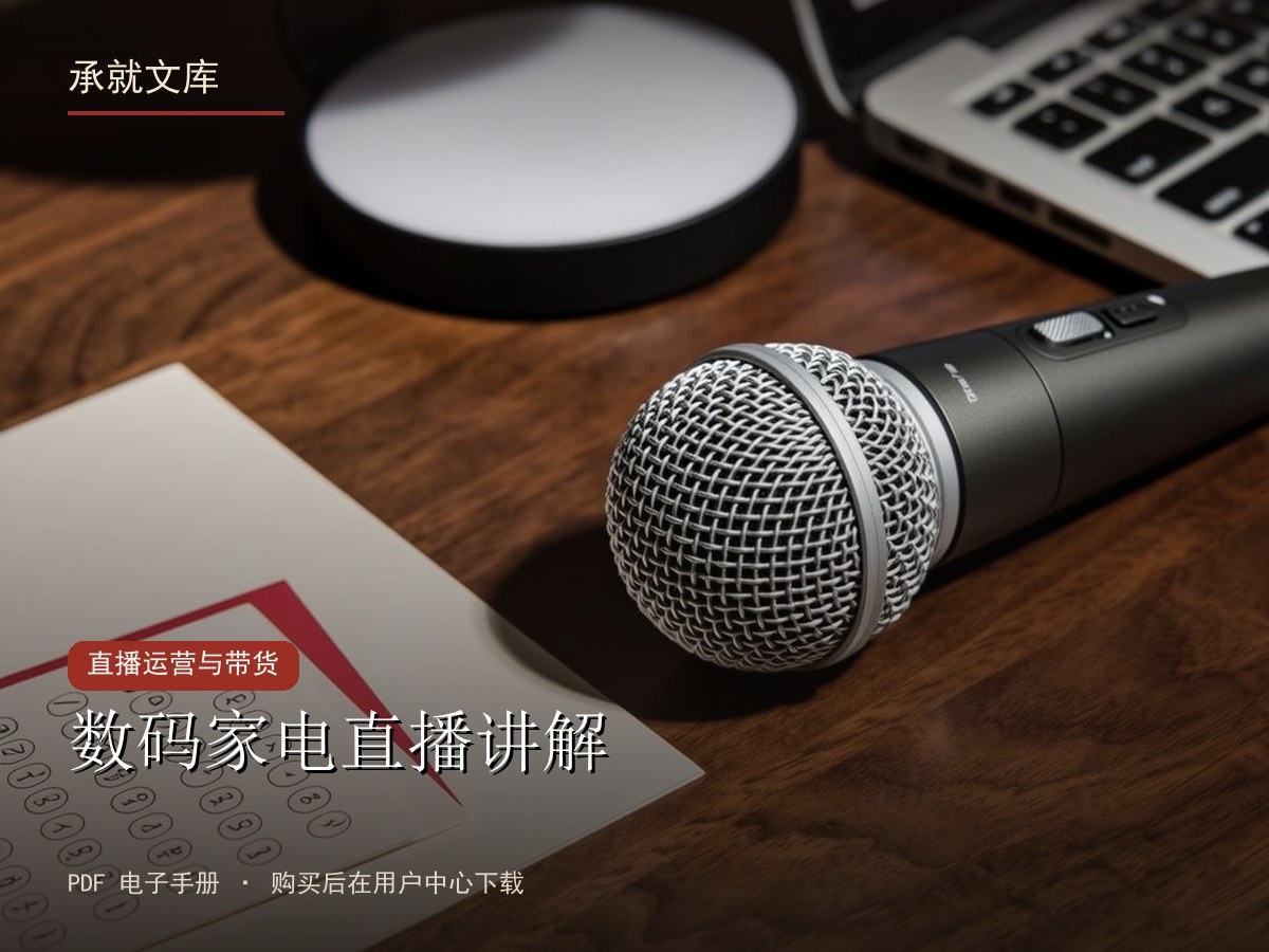 数码家电直播讲解